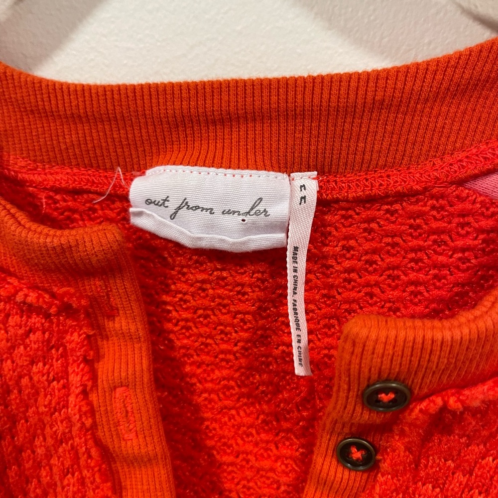 Urban Outfitters Red and Pink Sweatshirt - Picture 2 of 5